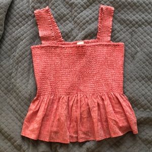 Anthropologie Pink/orange Tank top